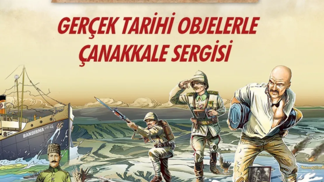 Çanakkale ruhu bu sergide bir kez daha canlanacak