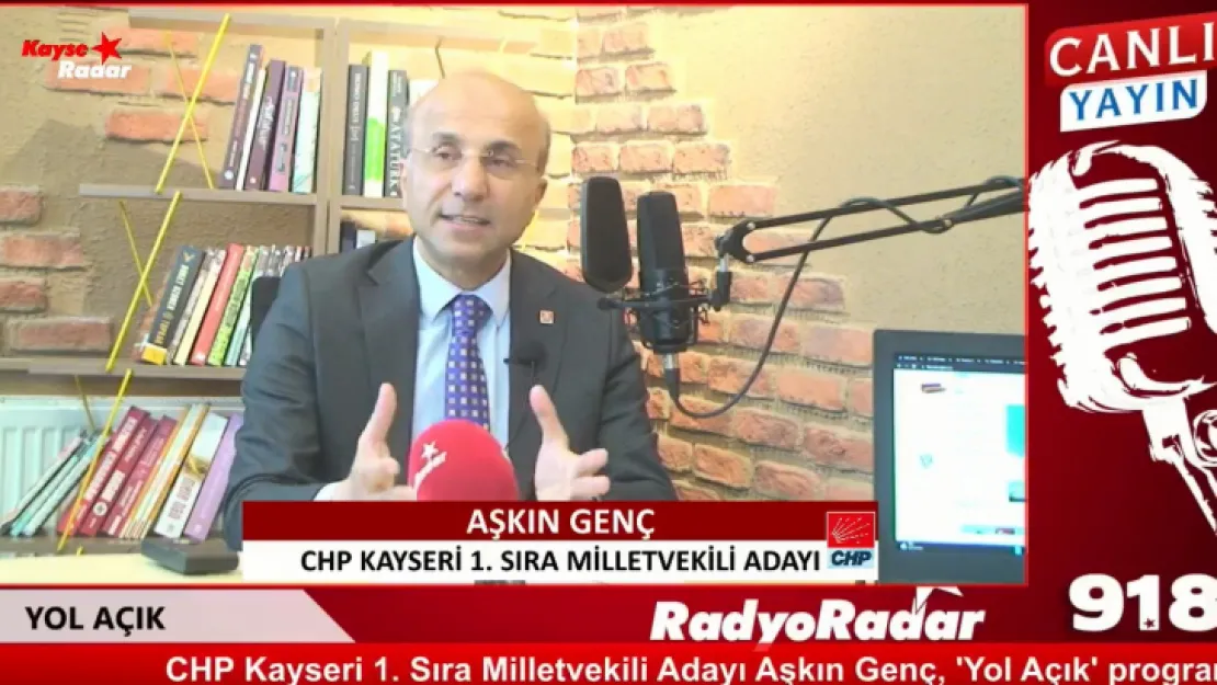 Chp Adayı Aşkın Genç: 'PKK ve HDP'le yanyana gelmemiz asla mümkün değildir'