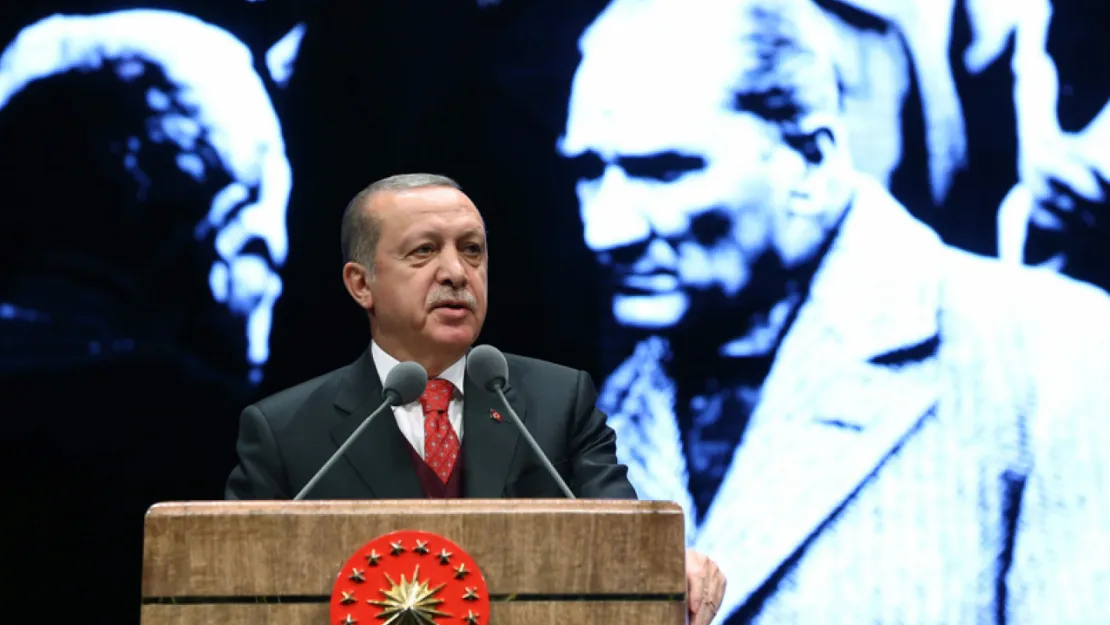 Cumhurbaşkanı Erdoğan: Atatürk'ü putlaştırmak isteyenler kadar Atatürk'ü tamamen yok sayanlar da Gazi'nin milletimizin gönlündeki yerini sarsamayacaktır