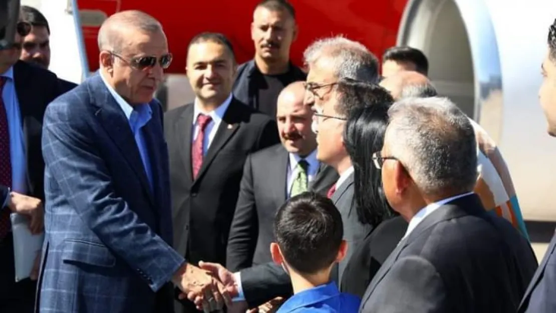 Cumhurbaşkanı Recep Tayyip Erdoğan Kayseri'de