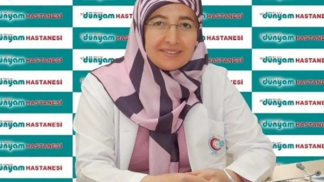 Dahiliye Uzmanı Dr. Zeliha Göktaş: 