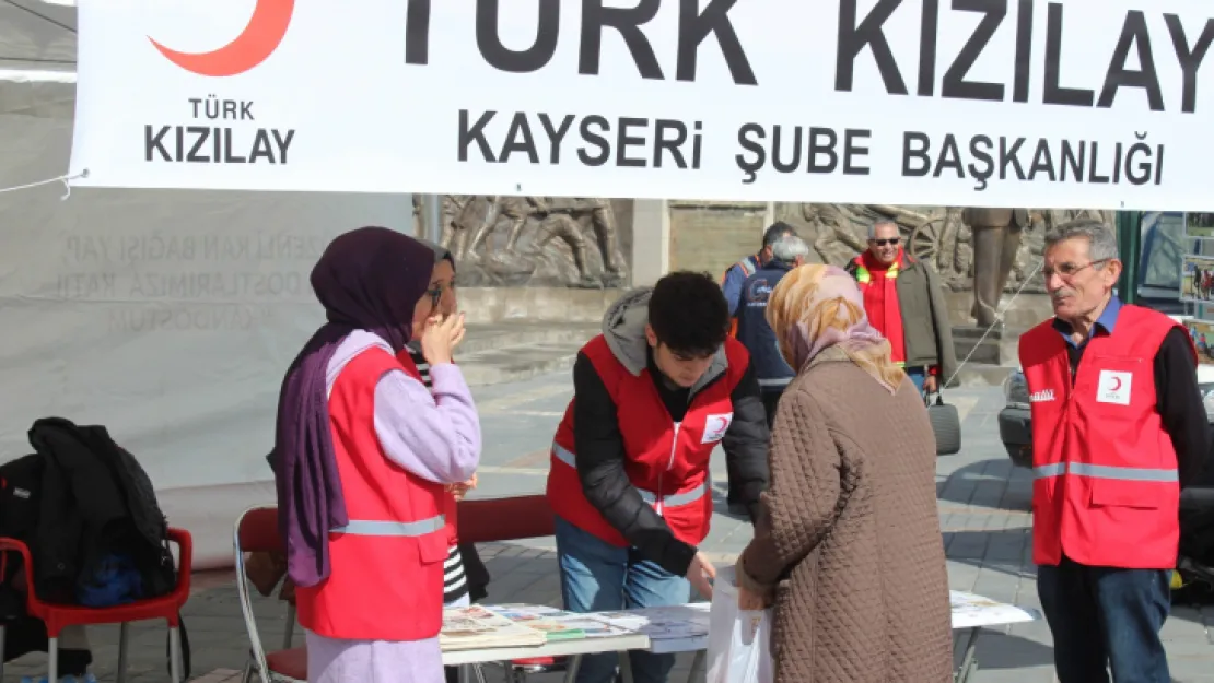 Deprem Haftasında kan bağışının önemi anlatıldı