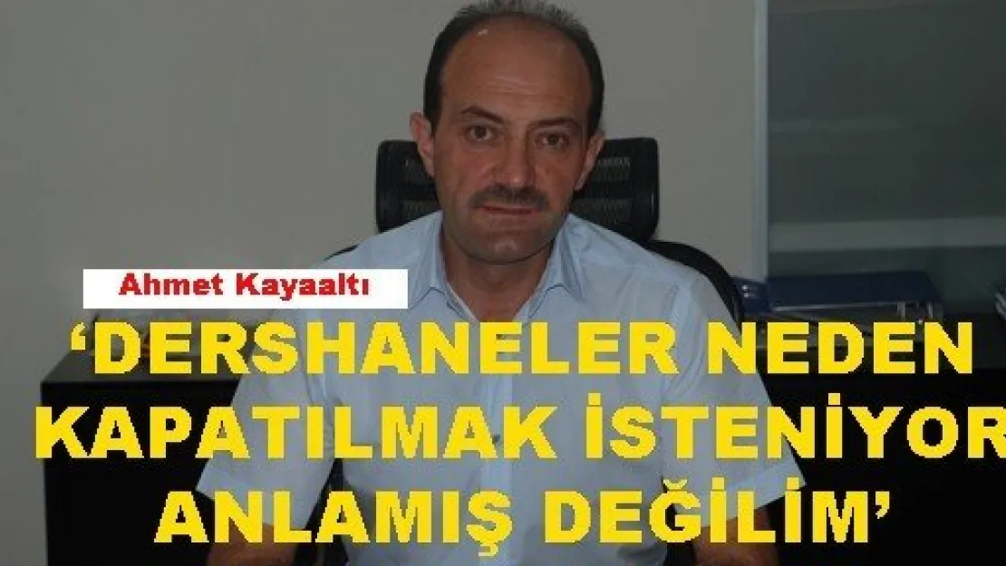 Dershaneler Kapatılacak mı?