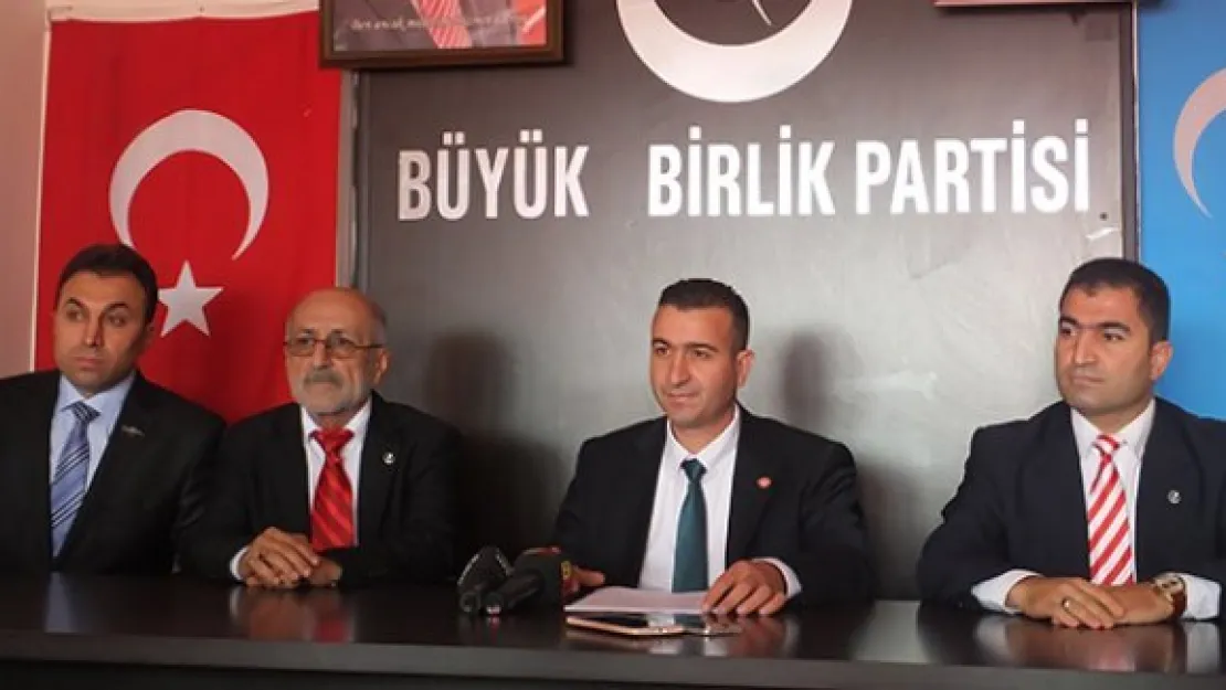 Destici, Kayseri'de miting yapacak