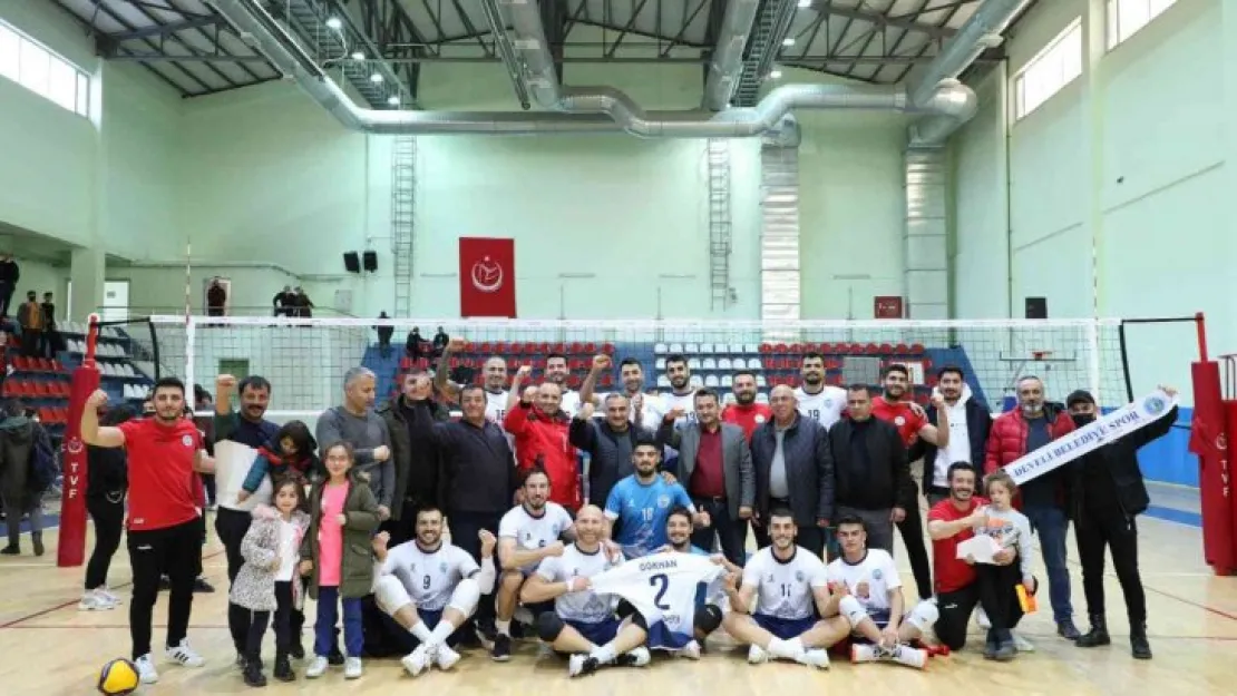 Develi Belediyespor geriden gelerek kazandı