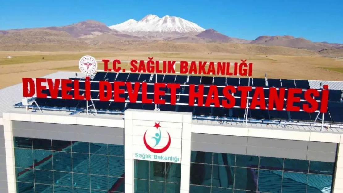 Develi'de Yeni Devlet Hastanesi hasta kabulü için son aşamaya geldi