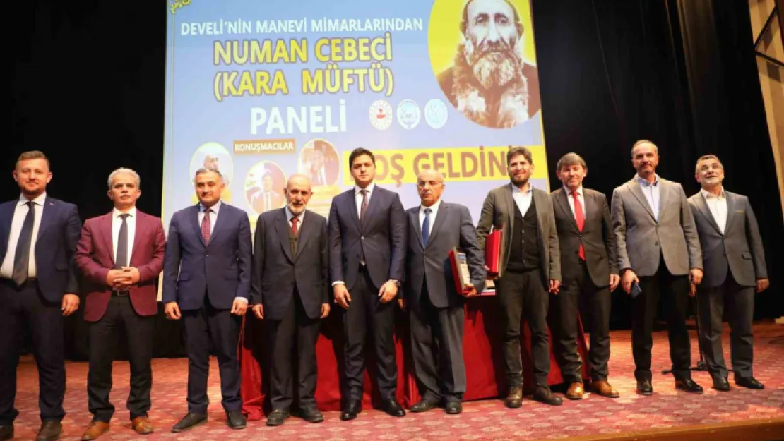 Develi'nin manevi mimarlarından Numan Cebeci anıldı