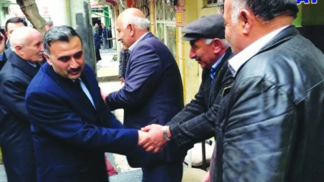 DEVELİ BELEDİYE BAŞKAN ADAYI CABBAR, ESNAFI ZİYARET ETTİ