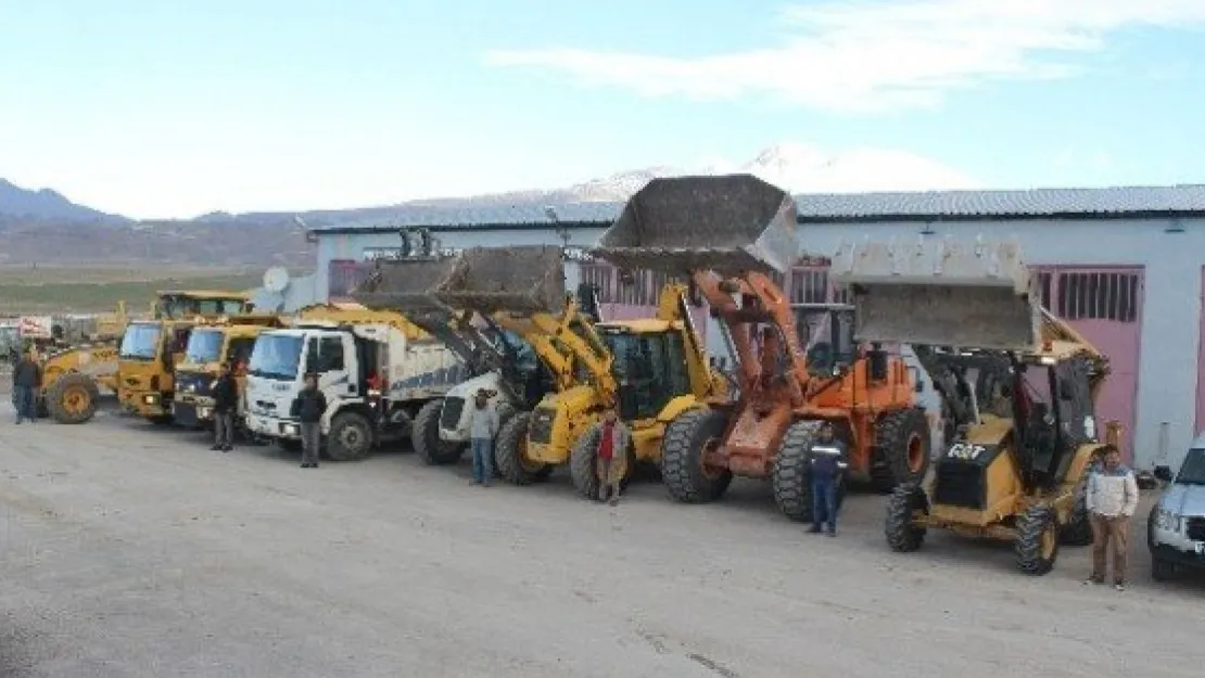 Develi'de Fen İşleri Müdürlüğü Kışa Hazır