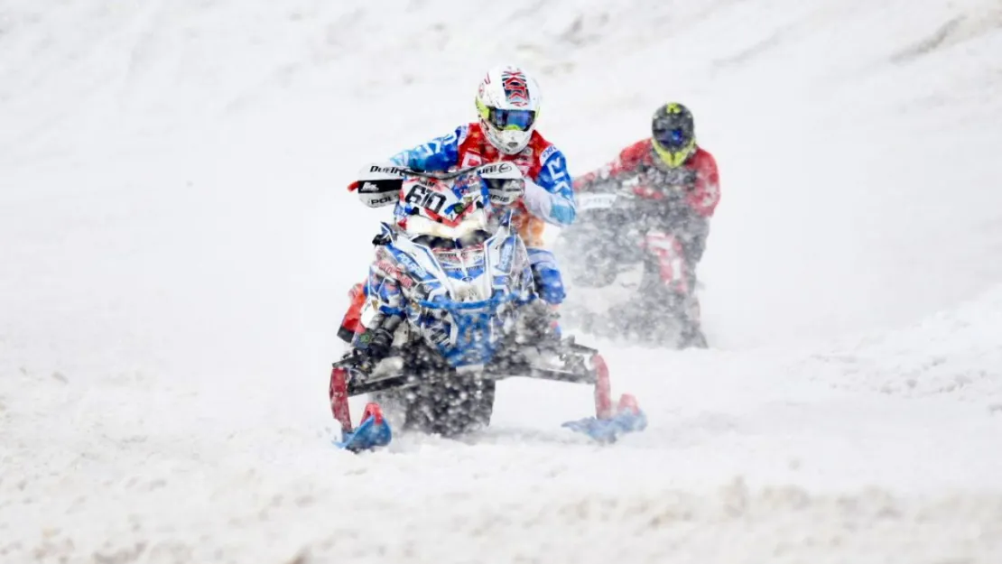 Dünya Kar Motosikleti Şampiyonası sıralama turları gerçekleştirildi