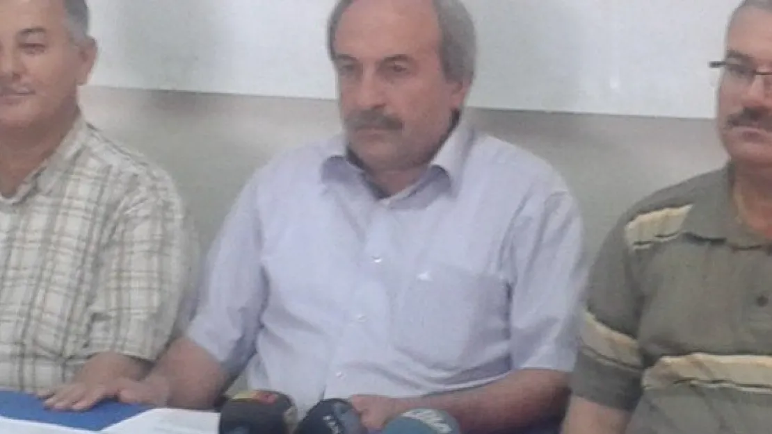 Eğitim Bir-sen Kayseri Şube Başkanı Aydın Kalkan: 