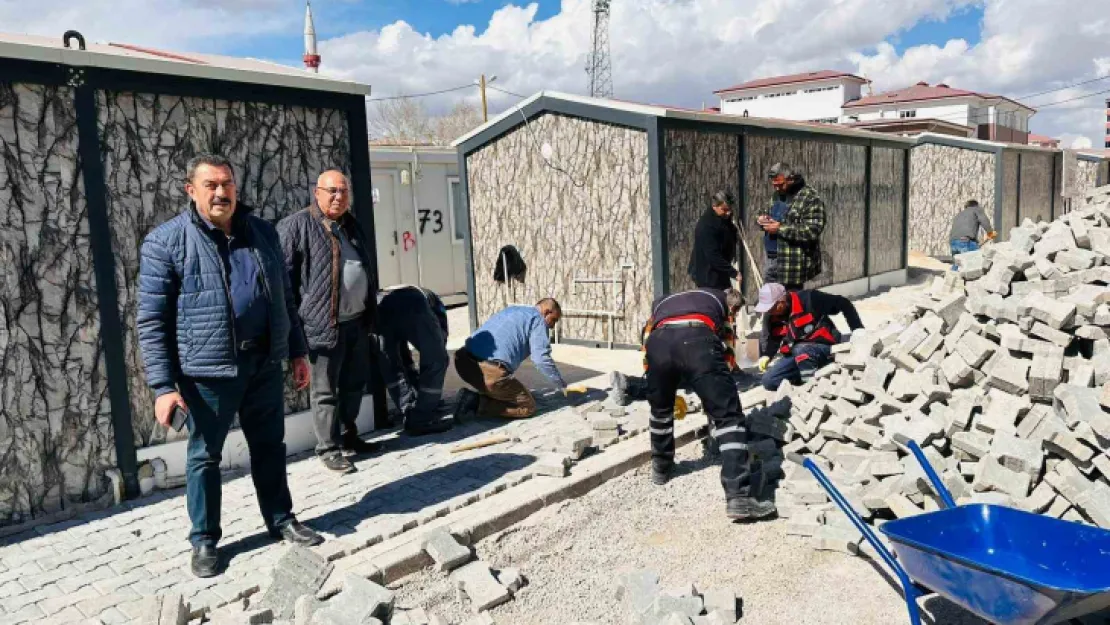 Elbistan'da yapılacak Develi Konteyner Kenti için çalışmalar başladı