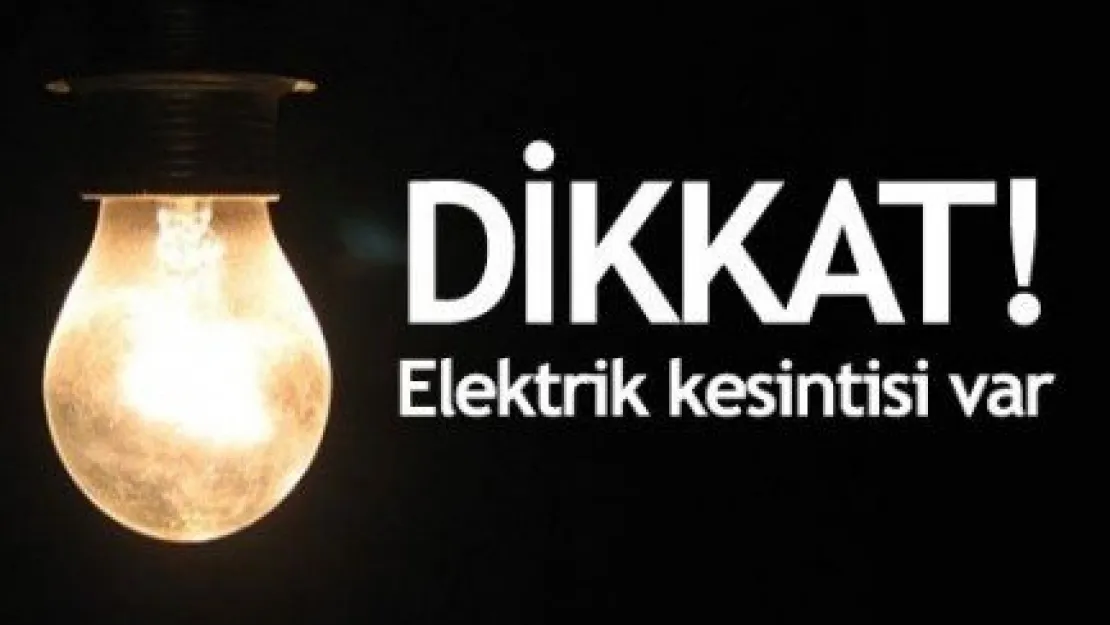 Elektrik Kesintisi 