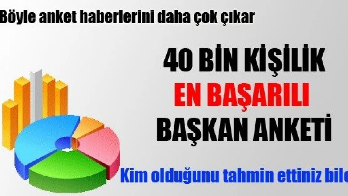 En Başarı Başkan Anketi