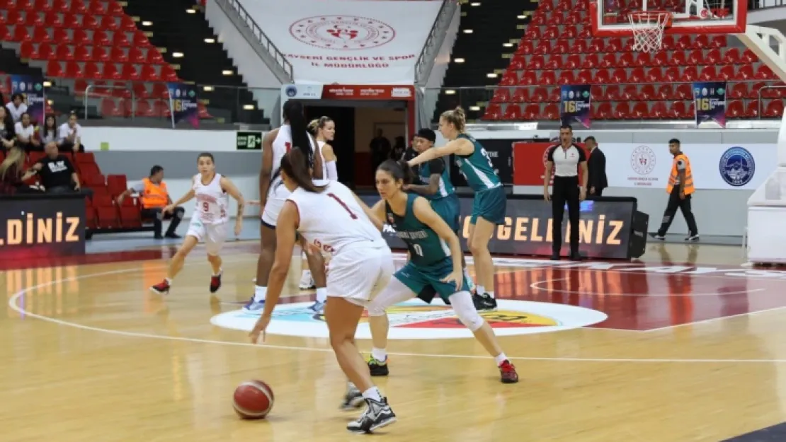 Erciyes Cup 1. Maç: Bellona Melikgazi Kayseri Basketbol: 63 - Galatasaray: 92