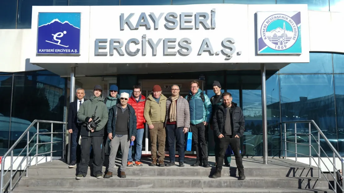 Erciyes'e dış basın ilgisi