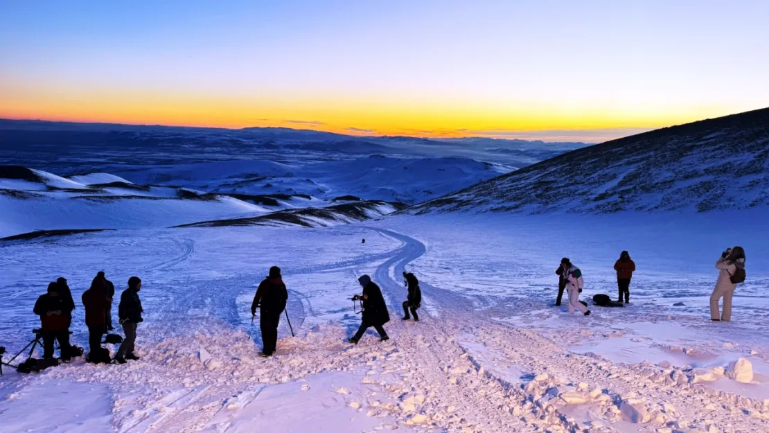 Erciyes'in zirvesinde foto safari