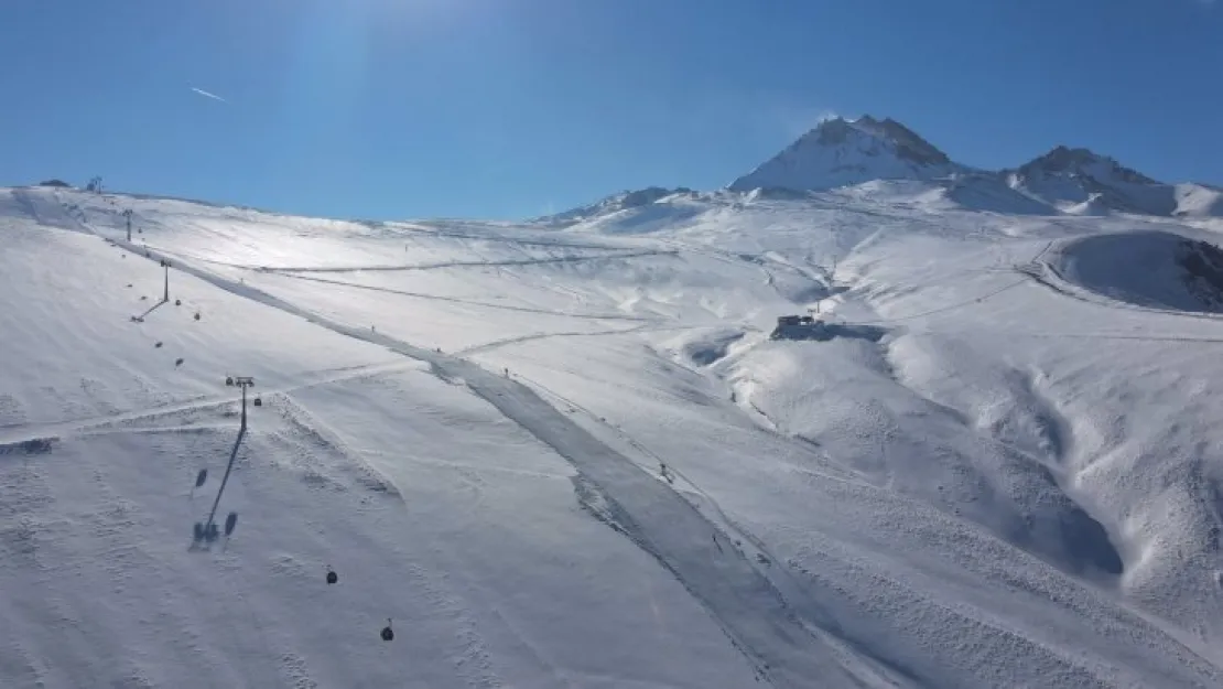 Erciyes'te çığ düştü: 1 ölü