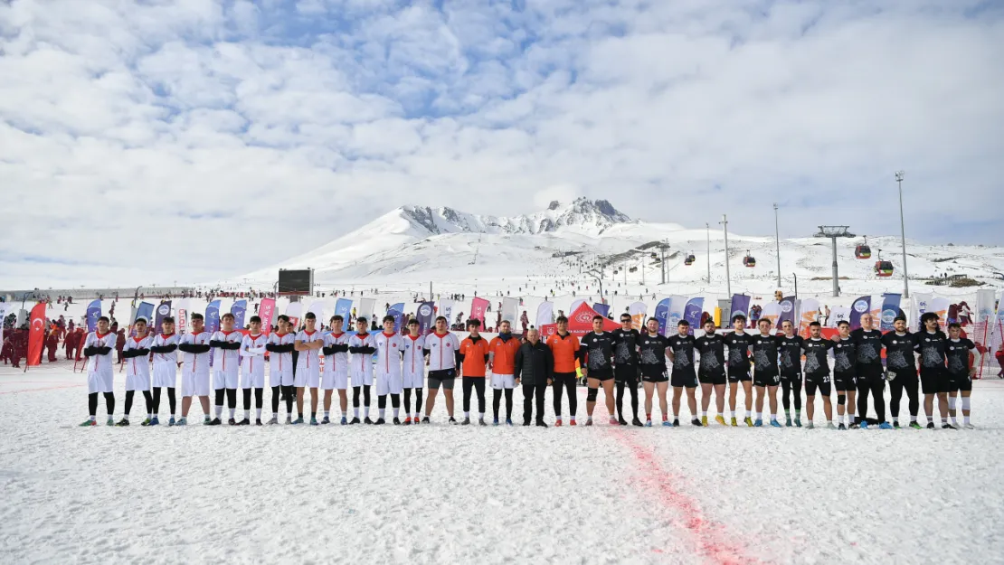 Erciyes'te kar Ragbi şampiyonları belli oldu