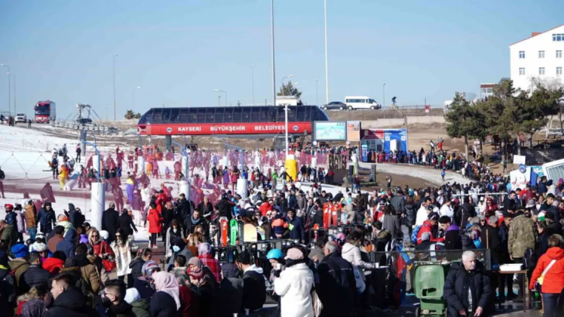 Erciyes'te sömetir yoğunluğu