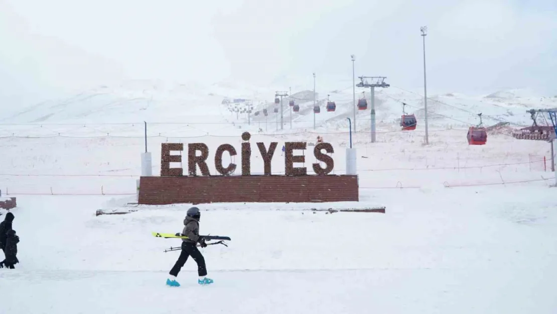 Erciyes'te tesisler bakıma giriyor