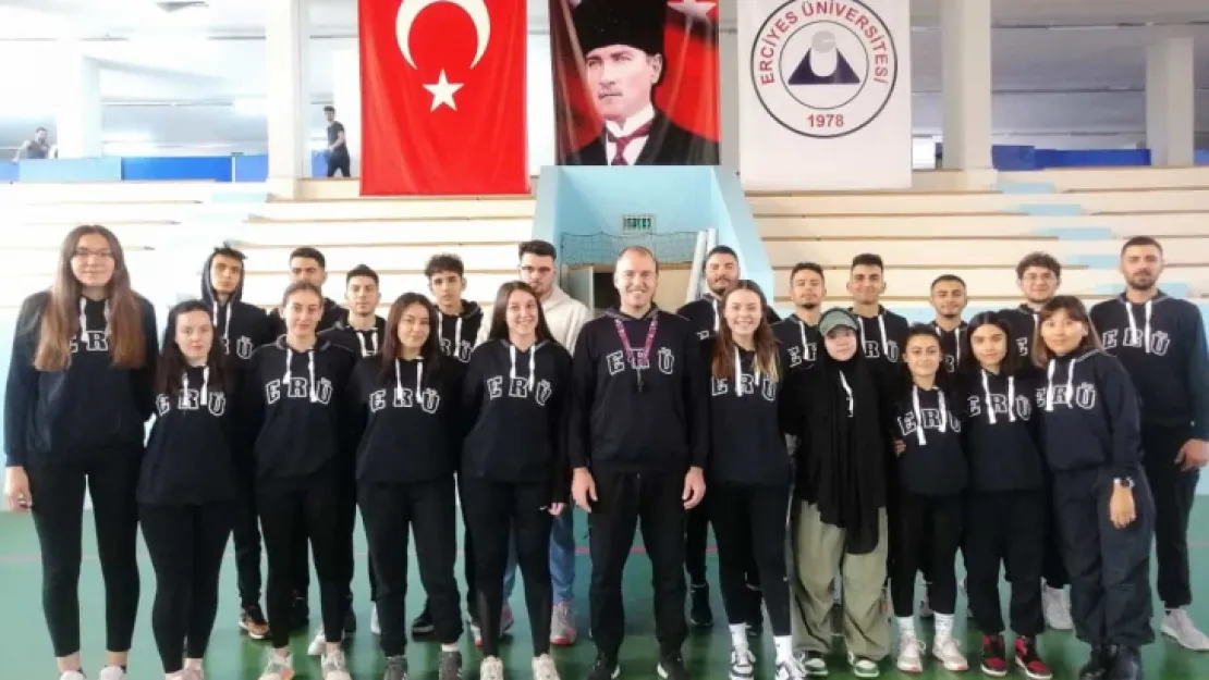 Erciyes Üniversitesi'nde hedef çifte şampiyonluk