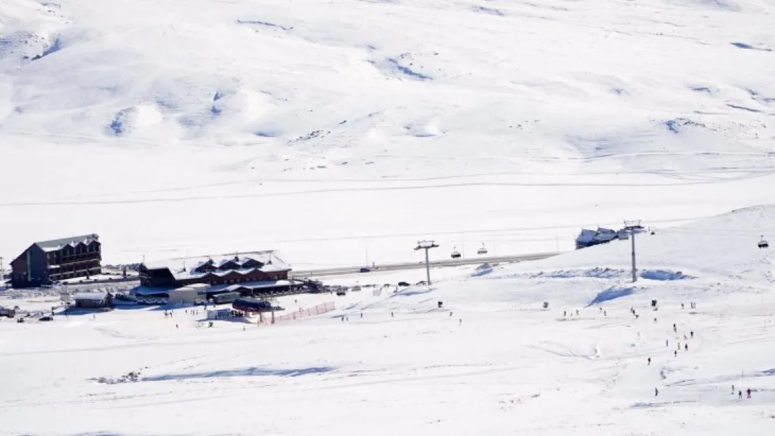 Erciyes ve diğer kayak merkezlerinde kar kalınlığı