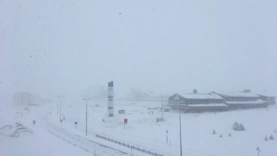 Erciyes yolu ulaşıma kapandı