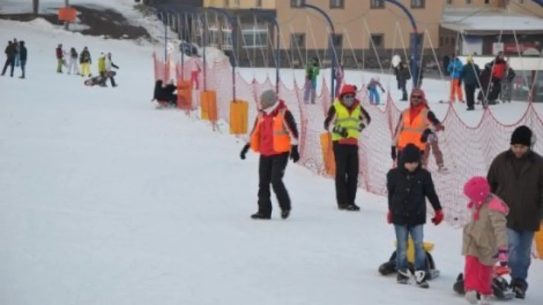 Erciyes Kayak Merkezinde Yüksek Düzeyde Güvenlik