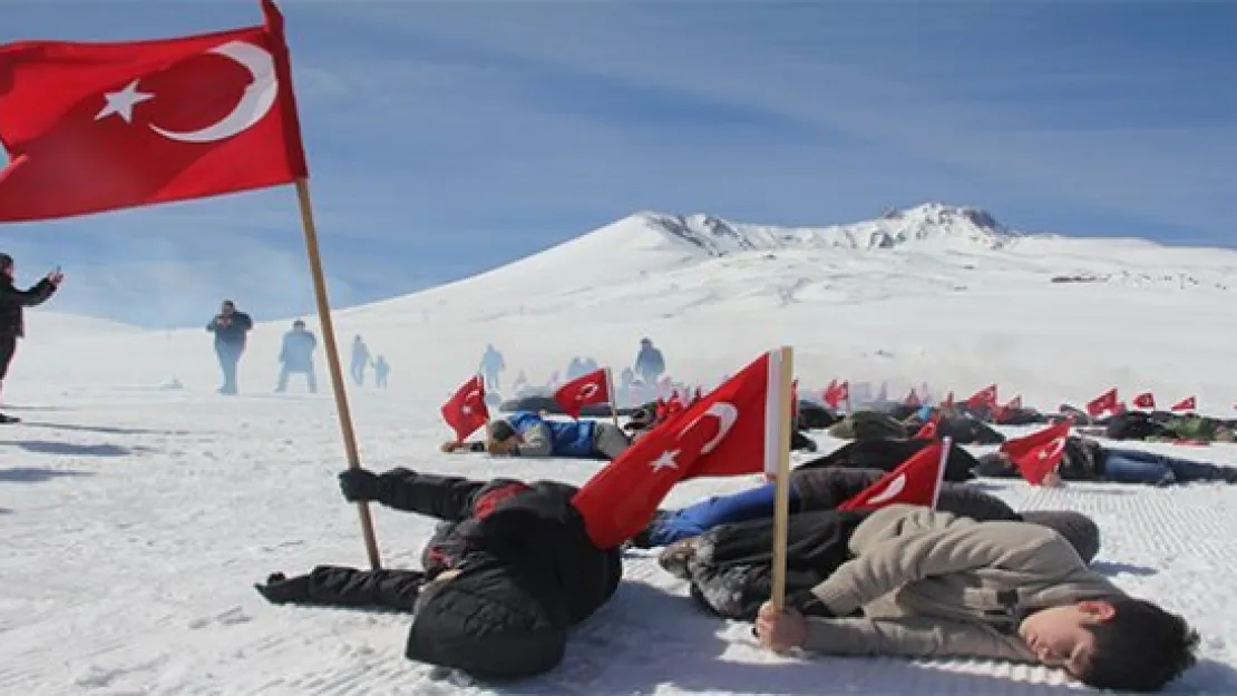 Erciyes'te 120 filmi canlandırıldı