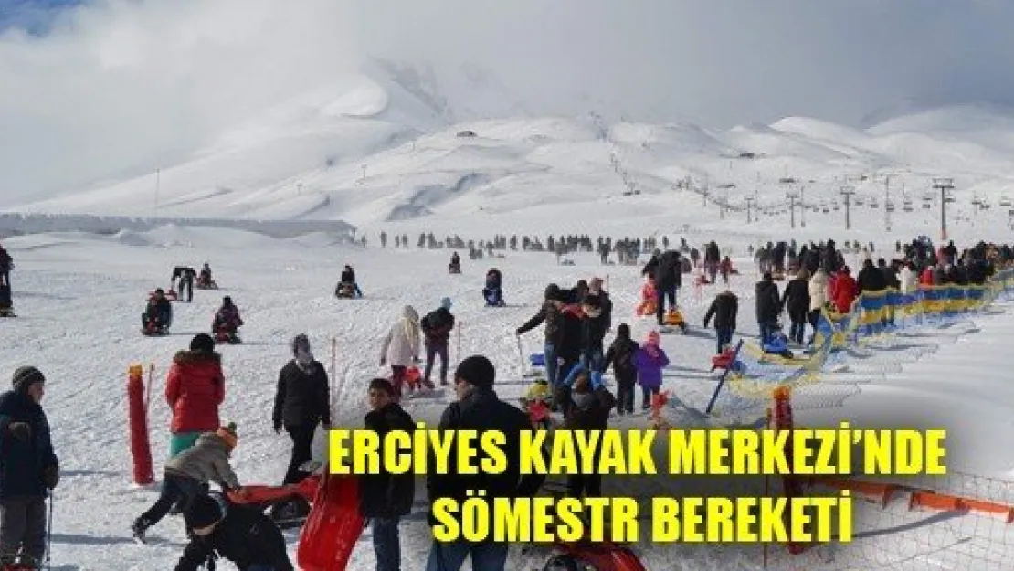 Erciyes'te Tatil Bereketi