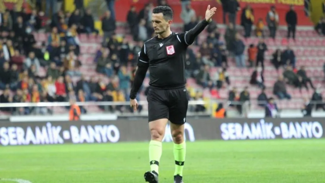 Erkan Özdamar Kayserispor maçında 7. kez düdük çalacak