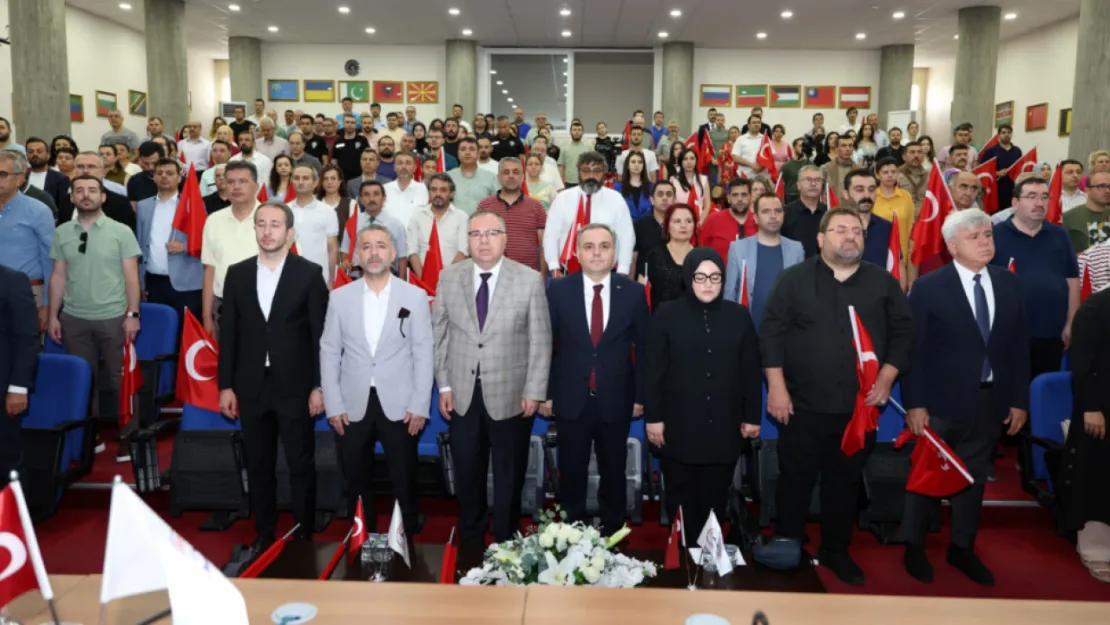 ERÜ'de 'Ulusal Güvenlik Perspektifinden FETÖ'nün Analizi' Konulu Konferans Düzenlendi