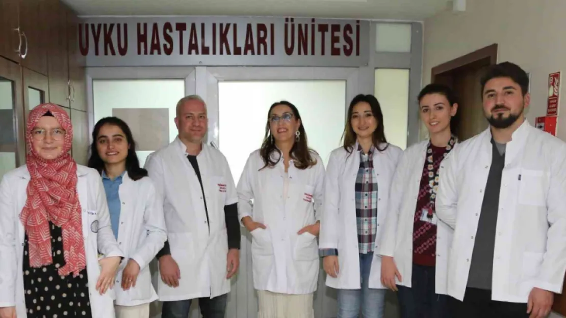 ERÜ Hastaneleri Uyku Bozuklukları Merkezi sertifikalandı