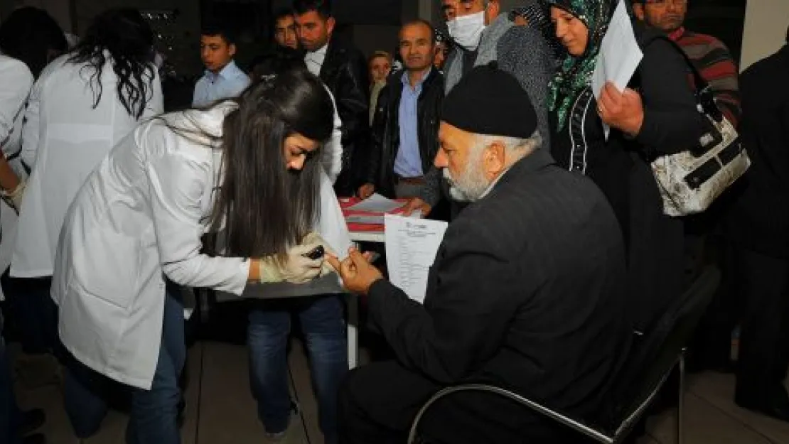 ERÜ'de Ücretsiz Şeker Ölçümü