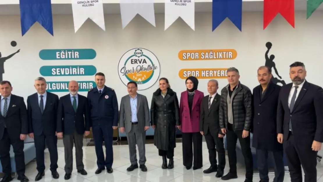 Erva Gençlik Spor Kulübü, Ömer Halisdemir Spor Salonunda açıldı