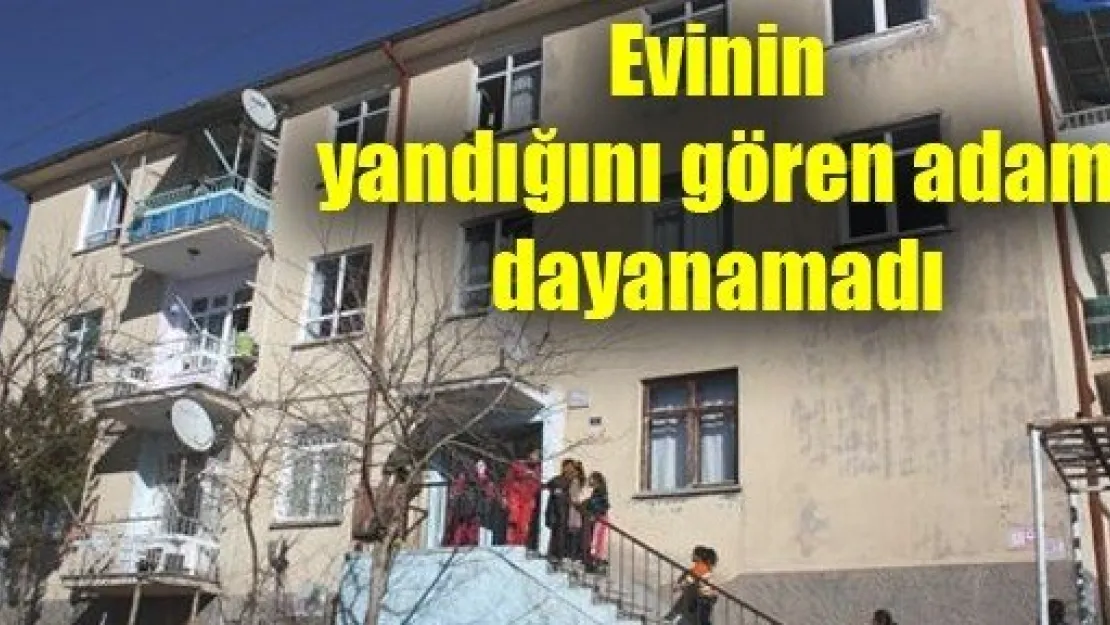 Evinin Yandığını Gören Adam Dayanamadı