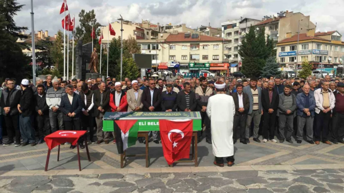 Filistin'de hayatını kaybedenler için Develi'de gıyabi cenaze namazı kılındı