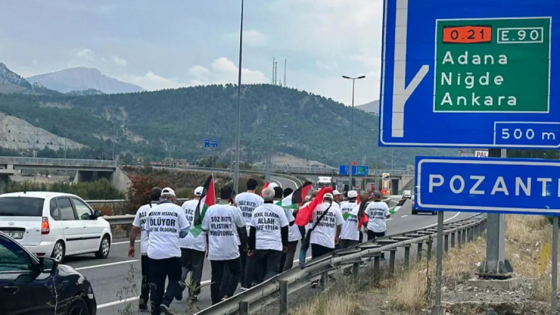 Filistin Yürüyüş Kafilesi, yeni katılımcılarla büyüyerek yoluna devam ediyor