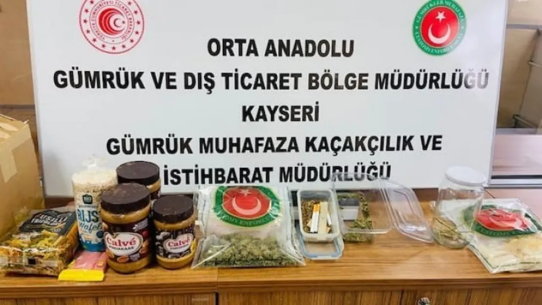 Fıstık ezmesi içerisinde uyuşturucu ticareti