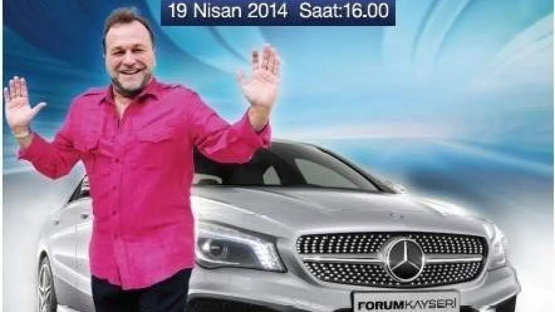Forum Kayseri'nin Muhteşem Hediyesi Sahibini Cem Ceminay İle Buluyor 