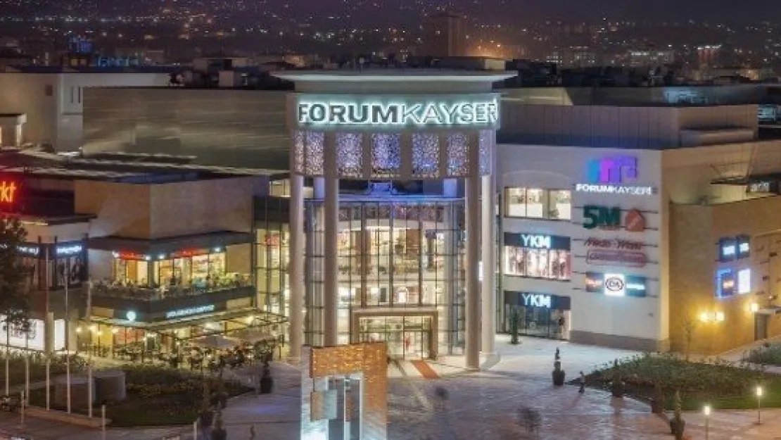 Forum Kayseri'ye Avrupa Gayrimenkul Ödülleri'nden 5 Yıldız 