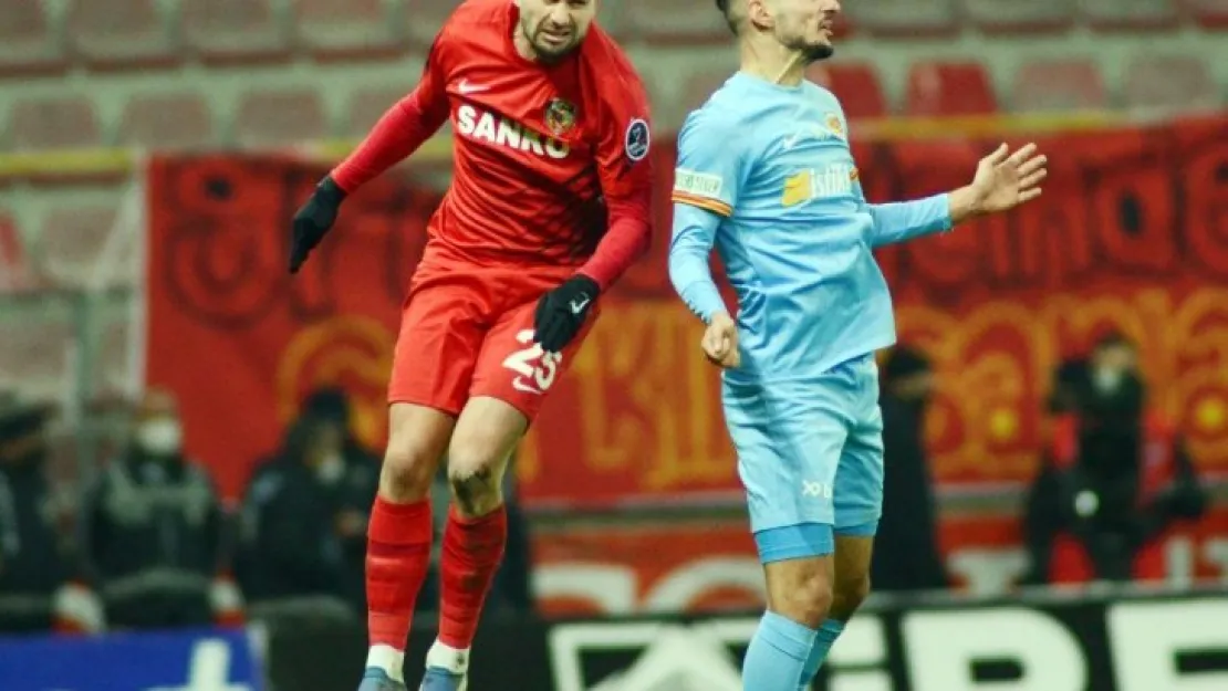 Gaziantep ile Kayserispor 6. randevuda