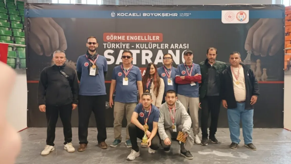 Görme Engelli sporcular Kayseri'ye şampiyon olarak döndü