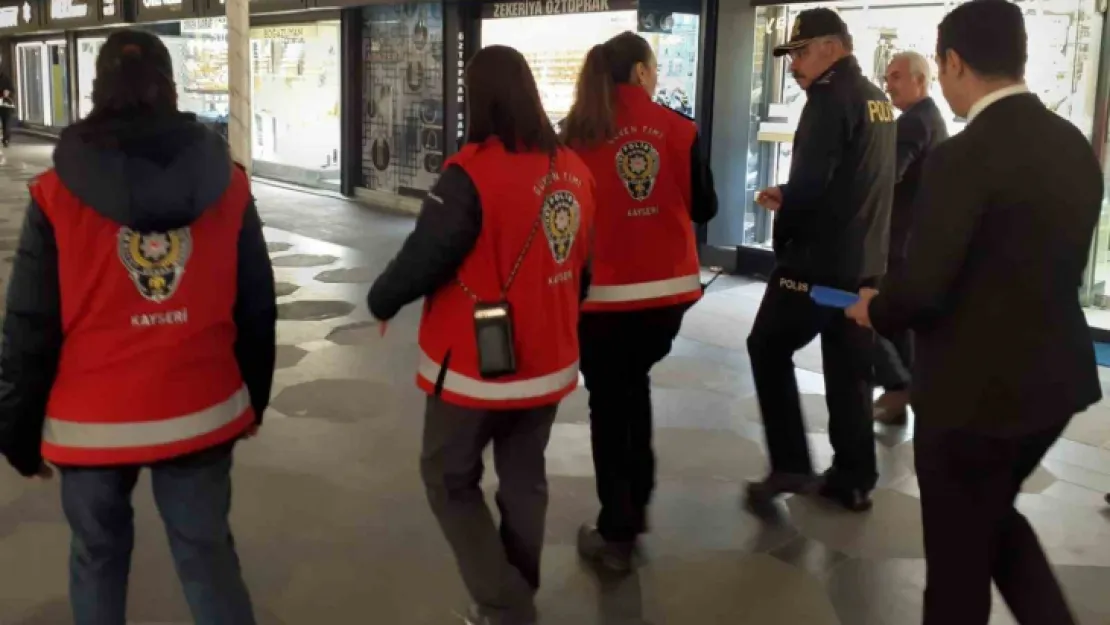 Güven Timleri Kayseri'de suça geçit vermiyor