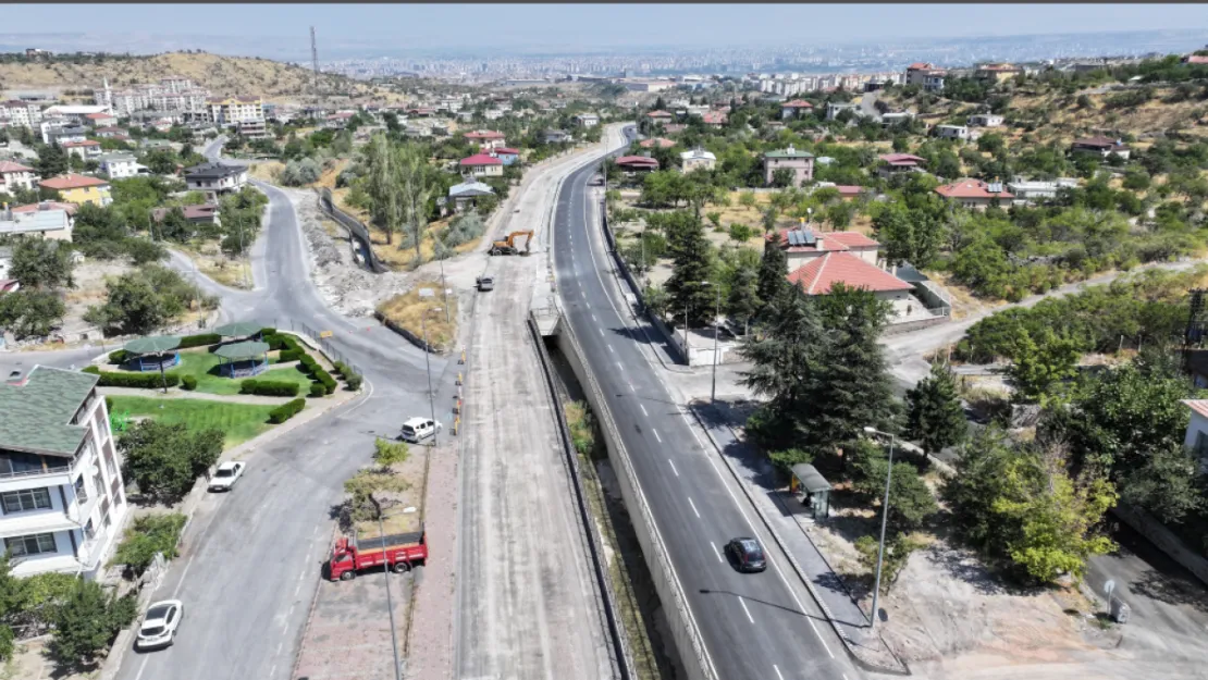 Hacılar Kayseri Caddesi yenileniyor