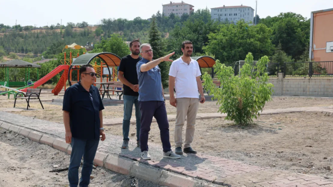 Hacılar Yeni Parklarıyla Renkleniyor