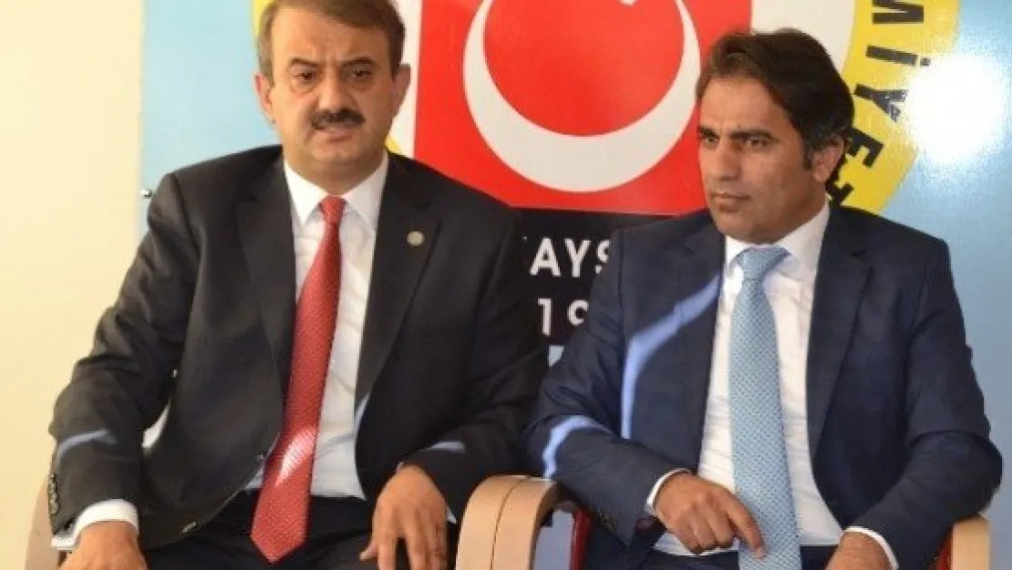 Hacılar Belediye Başkanı Ekici'den Gazeteciler Cemiyeti Başkanı Kösedağ'a Ziyaret