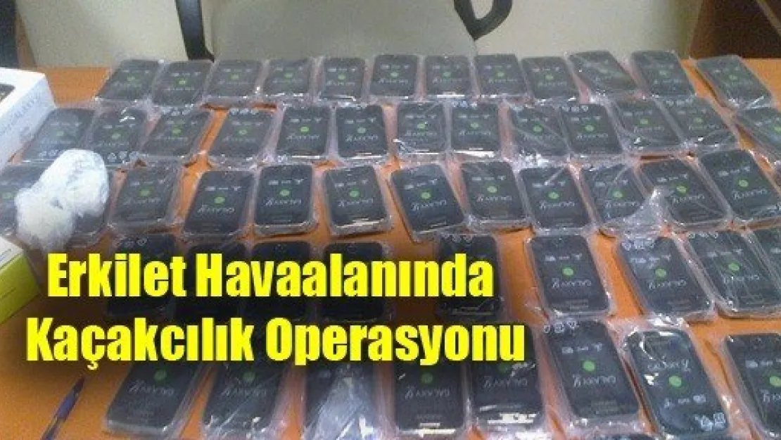 Havaalanında Kaçakçılık Operasyonu