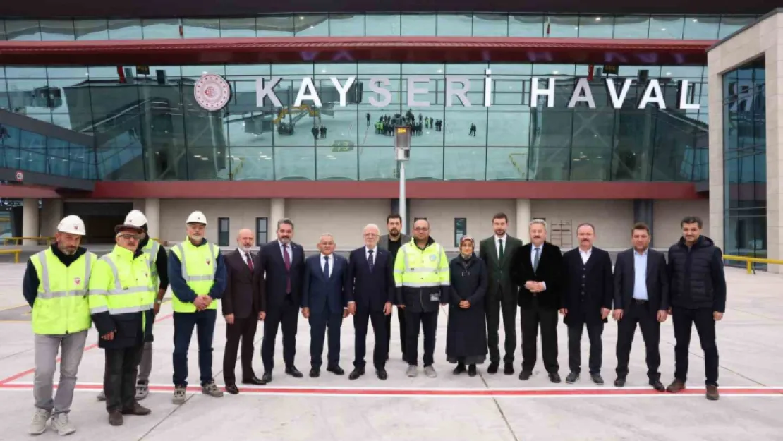 Havalimanı yeni terminal binası açılış için gün sayıyor